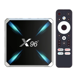 X96 Lite 2GB/16GB Noir Android 14 4K WiFi 6 Bluetooth 5.0 H626 Gigabit TV Box