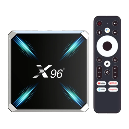 X96 Lite 2GB/16GB Noir Android 14 4K WiFi 6 Bluetooth 5.0 H626 Gigabit TV Box