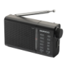 Radio portable Daewoo AM/FM À piles Jack 3,5 mm Noir DW1119