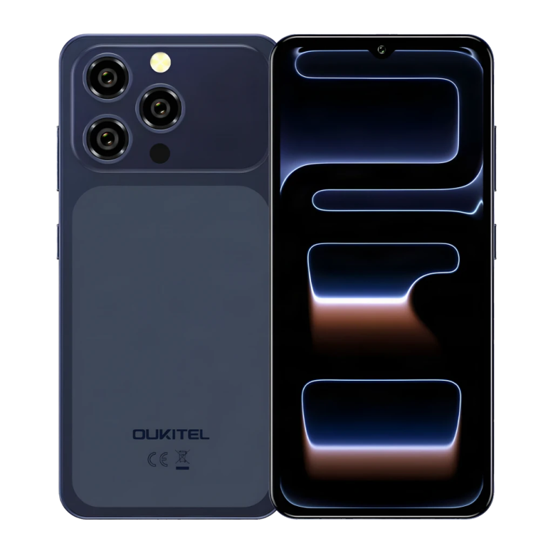 Oukitel C17 4G 4GB/64GB Bleu 6,52 pouces 13MP 5000mAh NFC