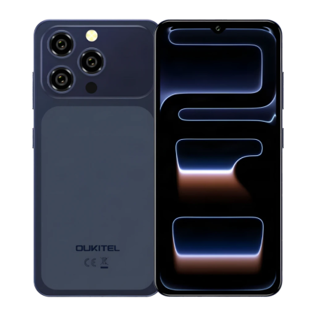 Oukitel C17 4G 4GB/64GB Bleu 6,52 pouces 13MP 5000mAh NFC