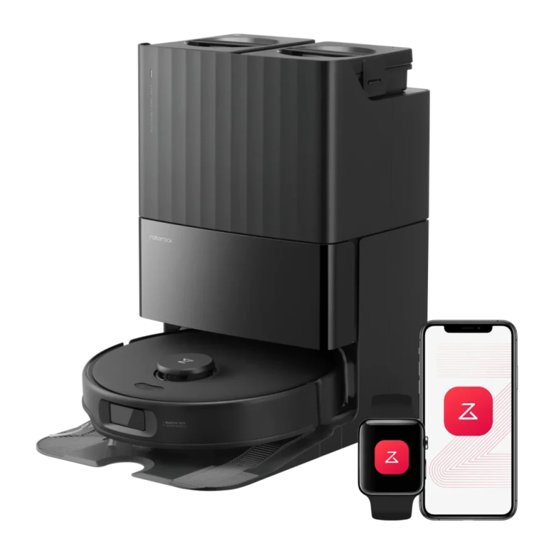 Roborock Qrevo L 10000Pa LiDAR lavage de sol serpillères rotatives autovidage 180 min 5200mAh Robot aspirateur