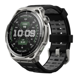 Amazfit Balance 3 Stainless Steel 1,5 pouces AMOLED NFC 21 jours +180 sports 10ATM Montre connectée