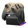 Machenike G5 Pro V2 Noir Bluetooth 5.0 + 2.4G PC/Switch/Android/iOS effet Hall vibration 600mAh RGB Manette sans fil