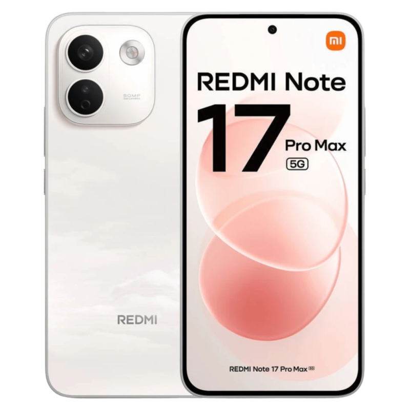 Xiaomi Redmi Note 17 Pro Max 5G 8GB/128GB Blanc Photochromique 6,83 pouces AMOLED 120Hz 50MP 9210mAh 100W