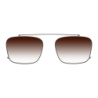 Even Realities G2 Visière Solaire Marron avec Étui Clip-on magnétique Protection UV