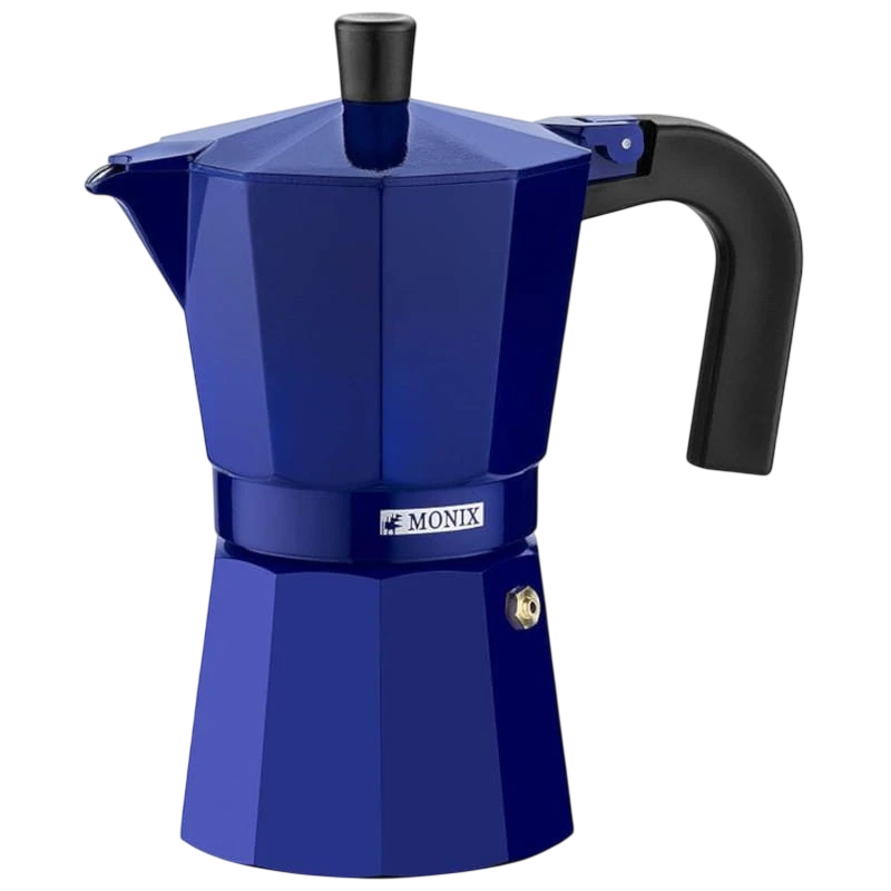 Monix M301706 6 Tasses Bleu Cafetière italienne