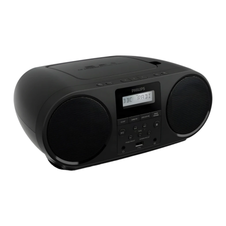 Philips TAZ6000/10 DAB, DAB+, FM Bluetooth Lecteur CD portable