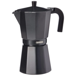Monix Noir M640012 12 Tasses Noire Cafetière italienne