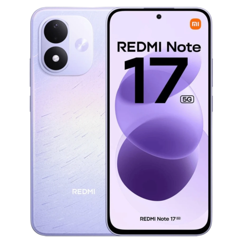 Xiaomi Redmi Note 17 5G 6GB/256GB Violet 6,99 pouces AMOLED 120Hz 50MP 7700mAh 45W NFC