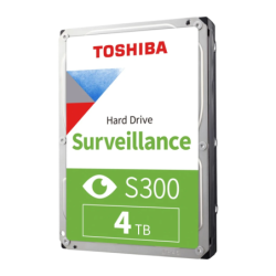 Toshiba S300 Surveillance 4TB SATA 3,5 pouces 5400rpm Disque dur