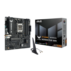 ASUS TUF GAMING A620AM-PLUS WiFi 6 A620 AM5 DDR5 mATX AMD A620A 2,5G Ethernet 2 emplacements M.2 Carte mère