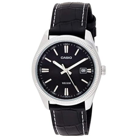 Casio MTP-1302PL-1AVEF Collection Montre Homme Analogique Noir
