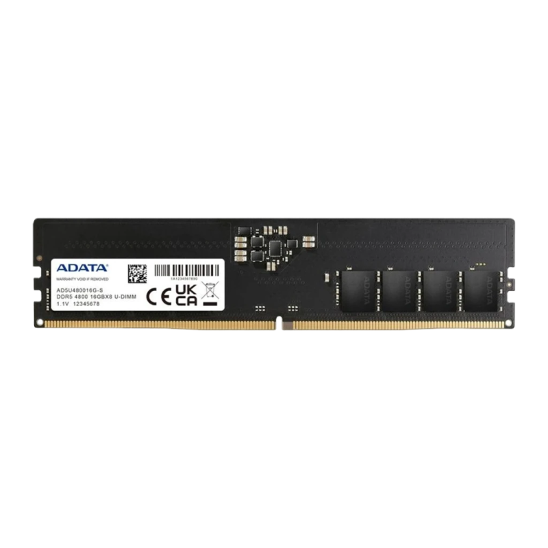 ADATA Premier DDR5 4800MHz 16GB ECC DIMM 1x16GB CL40 Mémoire RAM