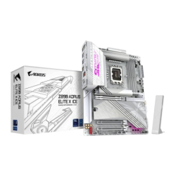Gigabyte Z890 AORUS Elite X ICE Intel Z890 LGA1851 DDR5 ATX WiFi 7 2,5G Ethernet 5 emplacements M.2 Carte mère