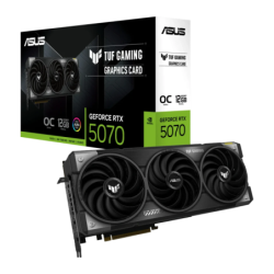 ASUS TUF Gaming GeForce RTX 5070 OC 12GB GDDR7 3 ventilateurs Carte graphique