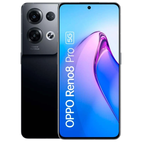 OPPO Reno8 Pro 5G 8GB/256GB Noir 6,7 pouces AMOLED 120Hz 50MP 4500mAh NFC