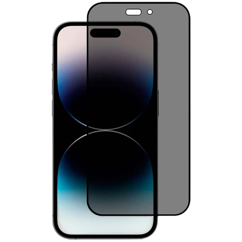Protection d'écran en verre trempé Anti Espion iPhone 14 Pro