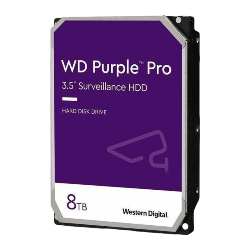 WD Purple Pro Smart Video 8TB SATA 3,5 pouces 7200rpm Disque dur