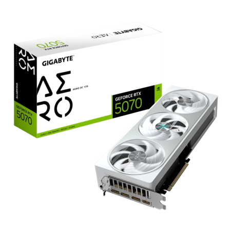 Gigabyte GeForce RTX 5070 AERO OC 12GB GDDR7 Carte graphique