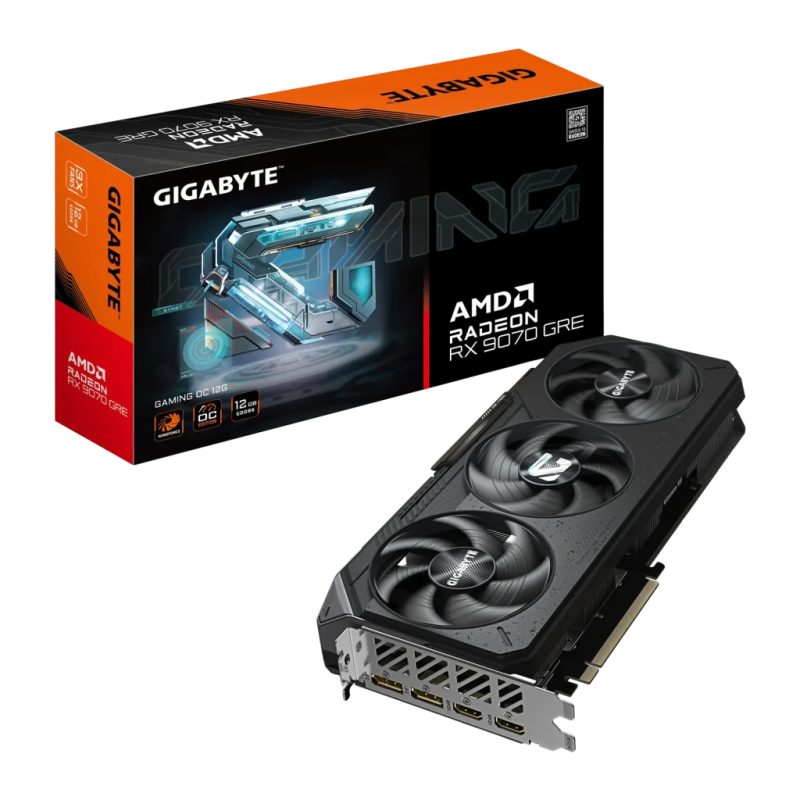 GIGABYTE Radeon RX 9070 GRE Gaming OC 12GB GDDR6 Carte graphique
