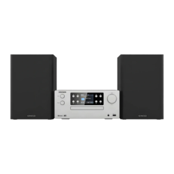 Kenwood M-925DAB-S Argent 2×50W Bluetooth 5.0 Chaîne compacte