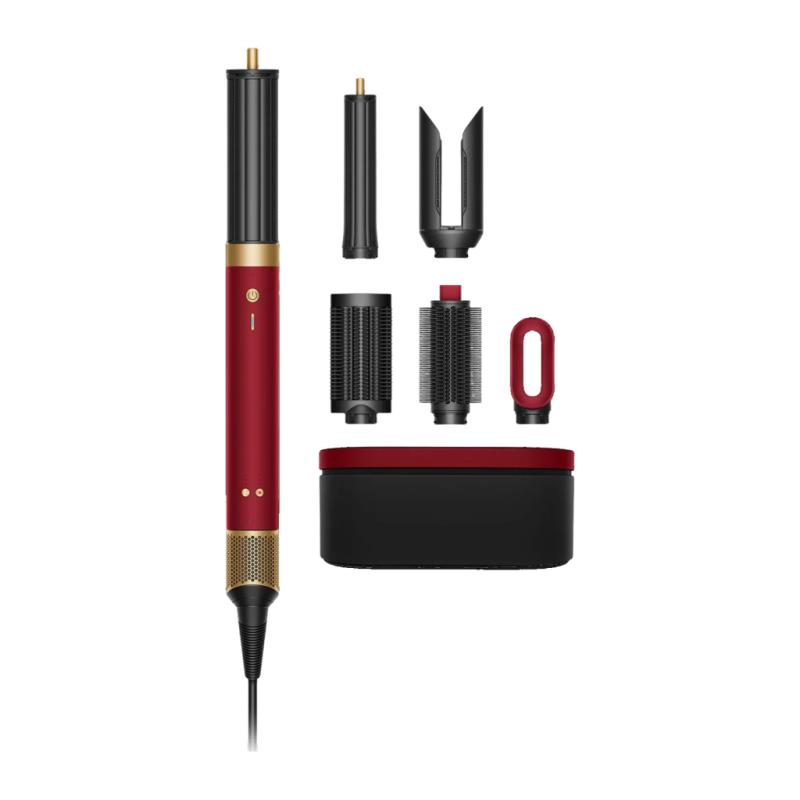 Dyson Airwrap Complete Long Straight & Wavy Rouge Velvet Styler multifonction