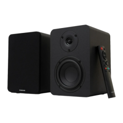 Vulkkano A4 Arc MKII Noir 60W HDMI ARC optique Bluetooth 5.0 Enceintes actives