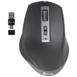 NGS BLUR-RB Bluetooth + USB Type-A 3200 DPI 6 boutons 110 g Souris sans fil