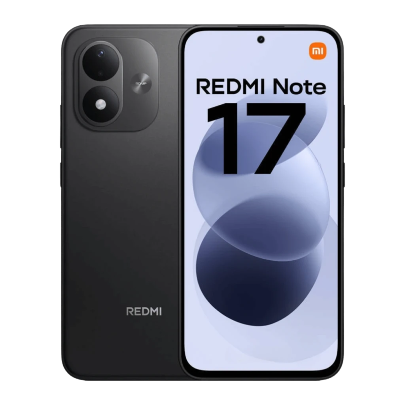 Xiaomi Redmi Note 17 4G 6GB/256GB Noir 6,99 pouces AMOLED 120Hz 50MP 7700mAh 45W NFC