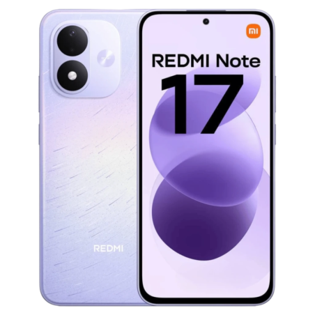 Xiaomi Redmi Note 17 4G 6GB/256GB Violet Céleste 6,99 pouces AMOLED 120Hz 50MP 7700mAh 45W NFC