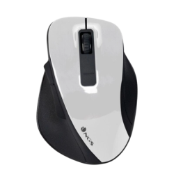 NGS Bow White 1600 DPI Blanc et noir 5 boutons 2.4GHz Souris