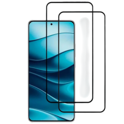 Pack x2 Protecteur d'écran en verre trempé Xiaomi Redmi 13 Full Screen 3D