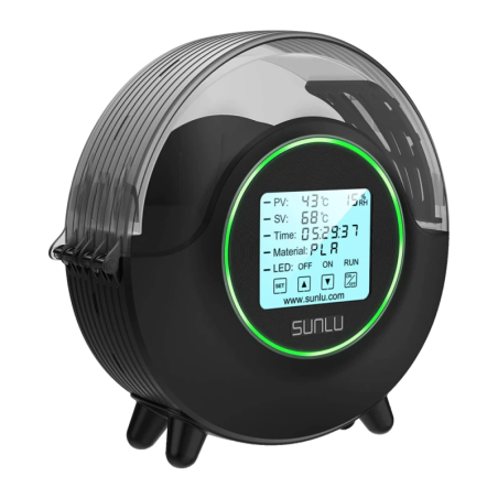 Séchoir à filament SUNLU FilaDryer S2 Noir Circulation 360° PLA, PETG, ABS, PA, PC, TPU