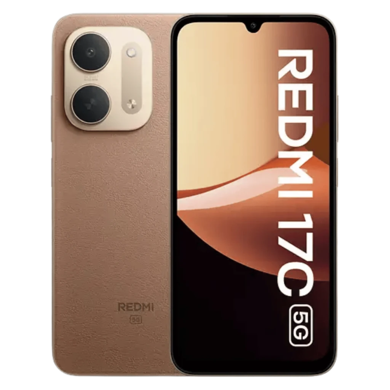 Xiaomi Redmi 17C 5G 4GB/128GB Marron 6,9 pouces 120Hz 50MP 6000mAh 33W NFC