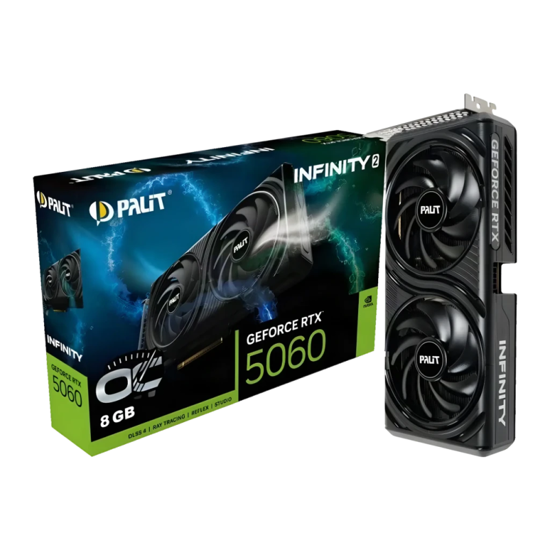 Palit GeForce RTX 5060 Infinity 2 OC 8GB GDDR7 Carte graphique