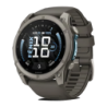 Garmin Fenix 9 Sapphire Titanium 51 mm Gris Pebble AMOLED 29 jours Montre connectée