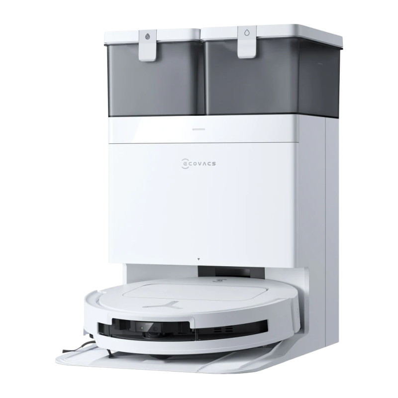 Ecovacs Deebot T50 Pro Omni Gen 2 15000Pa LiDAR D-ToF TrueMapping 2.0 laveur autonettoyage 185 min 6400mAh Aspirateur