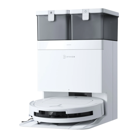 Ecovacs Deebot T50 Pro Omni Gen 2 15000Pa LiDAR D-ToF TrueMapping 2.0 laveur autonettoyage 185 min 6400mAh Aspirateur