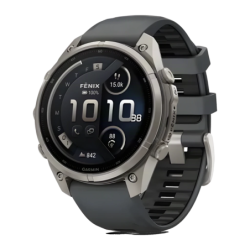 Garmin Fenix 9 Pro 47 mm LTE Titane Graphite/Noir 1,3 pouces AMOLED GPS 10ATM Montre connectée