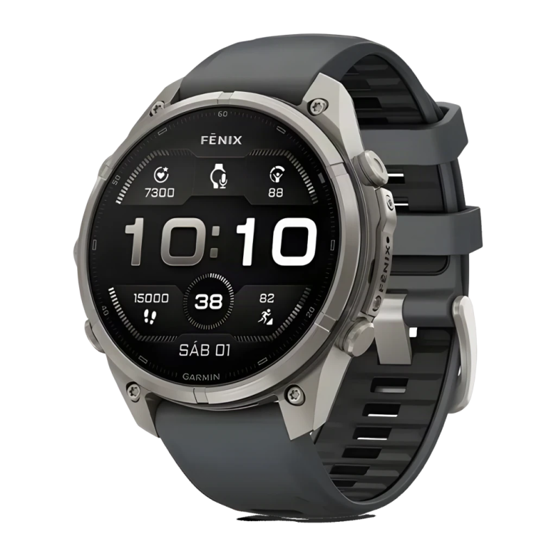 Garmin Fenix 9 Pro 47 mm Graphite/Noir 1,3 pouces AMOLED GPS 10ATM Montre connectée