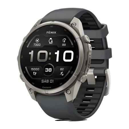 Garmin Fenix 9 Pro 47 mm Graphite/Noir 1,3 pouces AMOLED GPS 10ATM Montre connectée