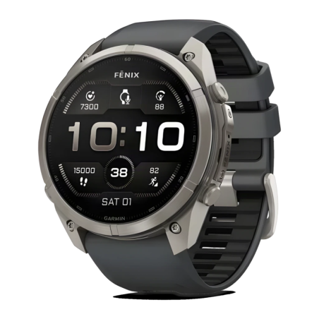 Garmin Fenix 9 Pro 51 mm Graphite 1,5 pouces AMOLED GPS 42 jours 10ATM Montre connectée