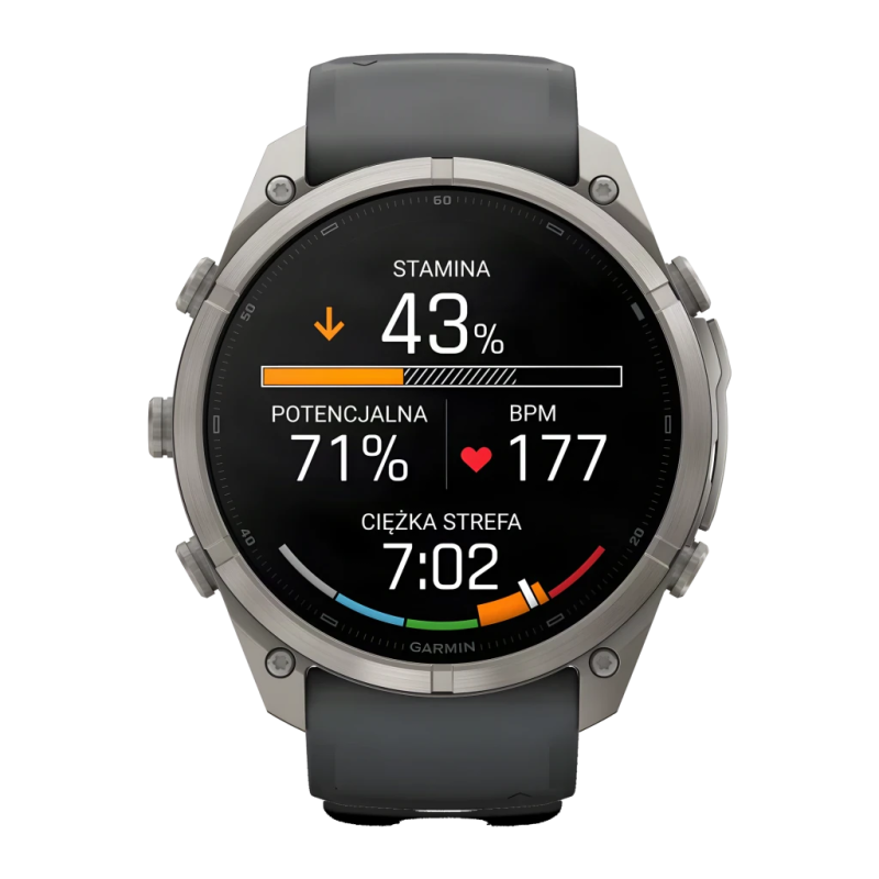 Garmin Fenix 9 Pro 51 mm LTE Titane 1,5 pouces AMOLED GPS 42 jours 10ATM Montre connectée