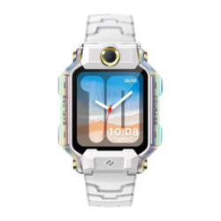Imoo Watch Phone X10 Blanc 1,61 pouces TFT GPS 5 Systèmes Appels Bluetooth SOS Vidéoappel IP68