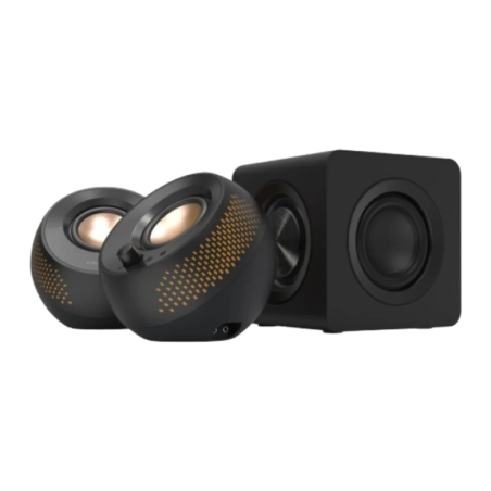Creative Pebble X Plus Passif 2.1 30W lumières LED Bluetooth 5.3 Enceintes PC