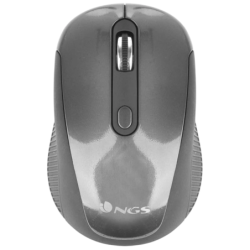 NGS HAZE 1600 DPI Gris 3 boutons 2.4GHz Souris sans fil