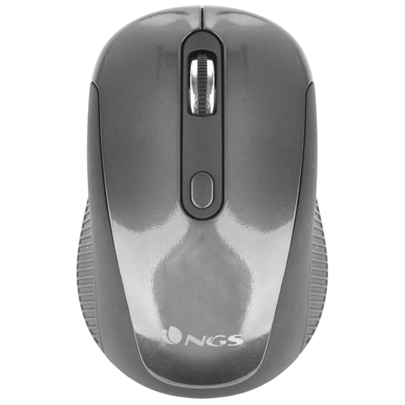 NGS HAZE 1600 DPI Gris 3 boutons 2.4GHz Souris sans fil