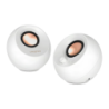 Creative Labs Pebble Pro Blanc 2.0 30W lumières RGB entrée AUX Bluetooth 5.3 Enceintes PC
