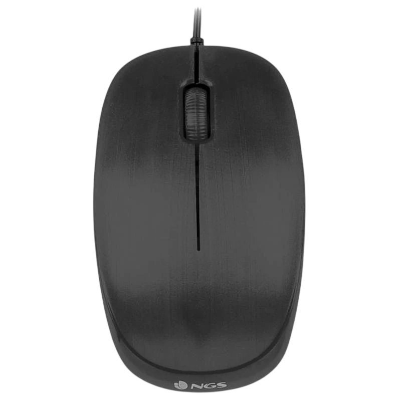 NGS Flame 1000 DPI Noir 2 boutons USB Souris